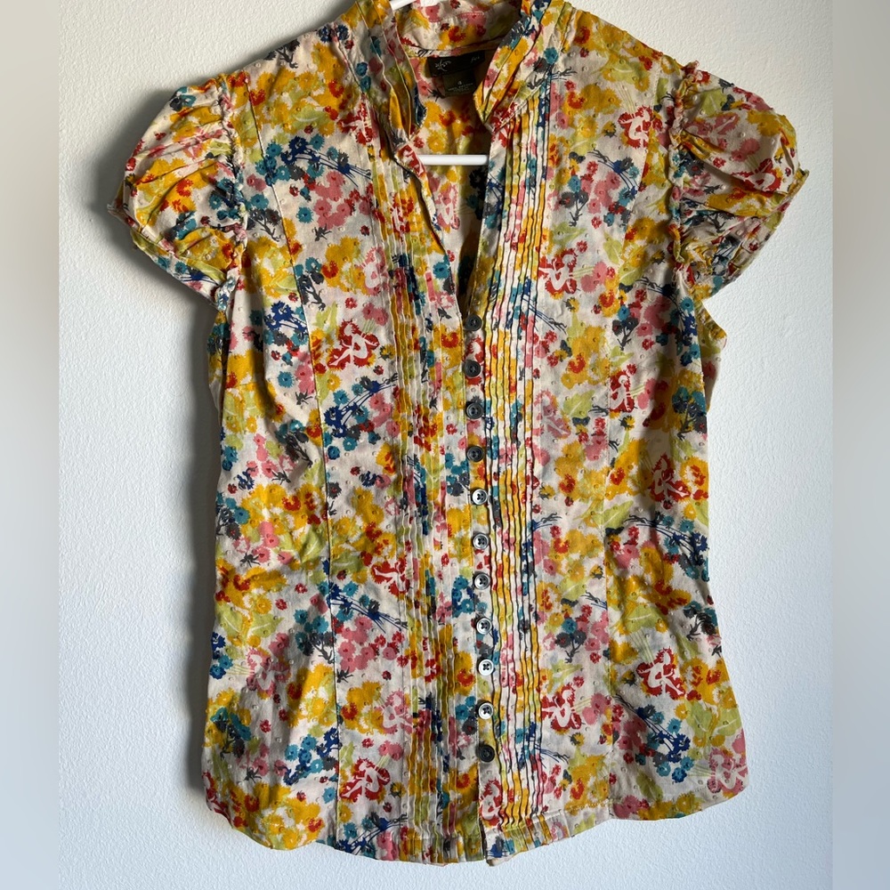 Fei floral blouse